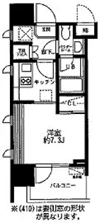 レジディア大森東【4階】の間取り