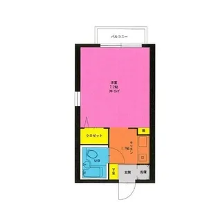 寺尾ハイツ【2階】の間取り