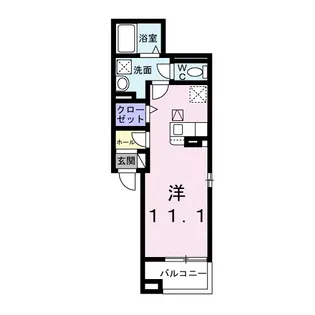 セレッソ パルケ【1階】の間取り