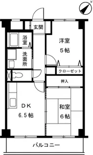 アーバンクレールソシア【3階】の間取り