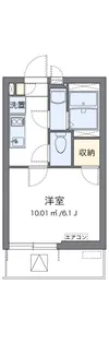 クレイノアレグリアスII【3階】の間取り