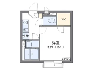 クレイノグランディール【3階】の間取り