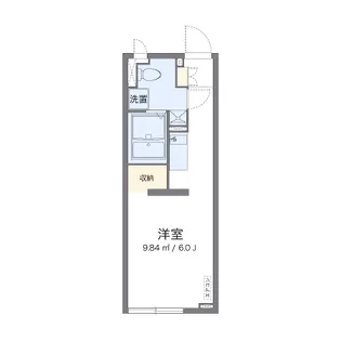 アルク西小山【1階】の間取り
