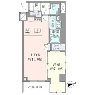 EVERTOW CHOJAMARU【2階】の間取り