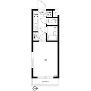 ルーブル三軒茶屋【3階】の間取り