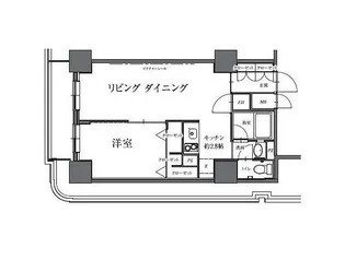 HF駒沢公園レジデンスTOWER【10階】の間取り