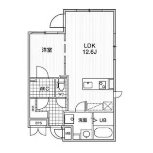 MDM駒沢大学【4階】の間取り