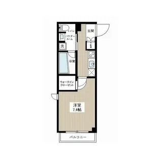 AXAS南蒲田AsylCourt【2階】の間取り