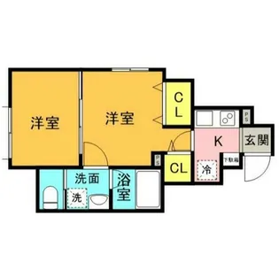 K−house西蒲田【1階】の間取り