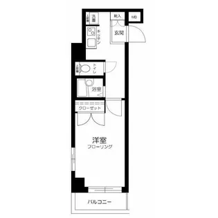 フェニックス三軒茶屋【4階】の間取り