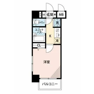 ガラ・ステージ目黒【3階】の間取り