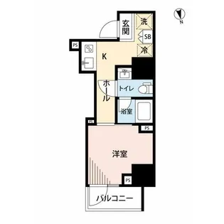 プレール・ドゥーク戸越銀座通り【8階】の間取り