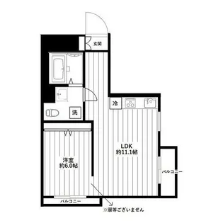 マンション雅叙苑【14階】の間取り