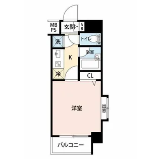 菱和パレス田園調布東【4階】の間取り