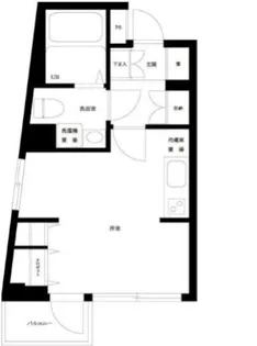 ストーク南麻布【2階】の間取り