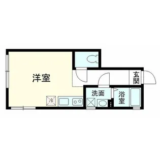 BS二葉レジデンスB棟【1階】の間取り
