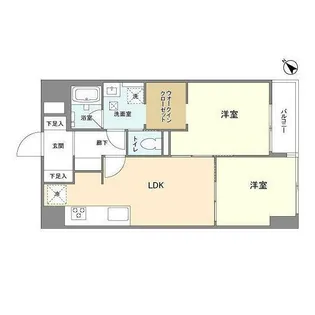 PATH仲六郷【6階】の間取り