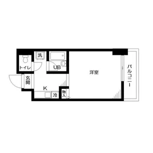 デュオフィール島津山【5階】の間取り