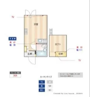 my plan 西中延【2階】の間取り