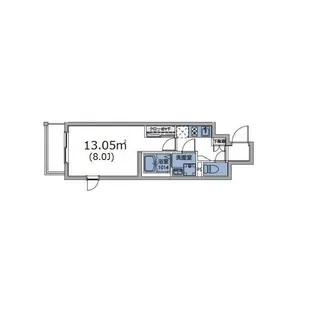 ルネサンスコート目黒【3階】の間取り