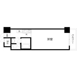 日神プラザ中目黒【5階】の間取り