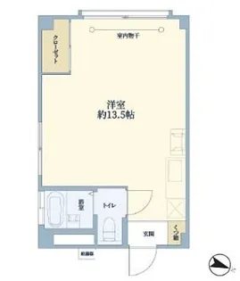 太陽マンション【2階】の間取り