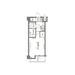 ディム三宿【4階】の間取り