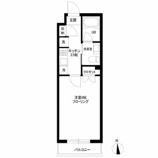 シャルム白金【3階】の間取り
