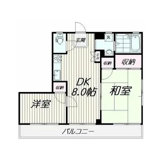 PAL仲池上【1階】の間取り