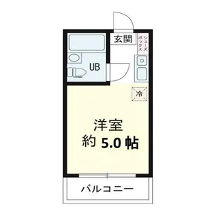 パステル小山【1階】の間取り