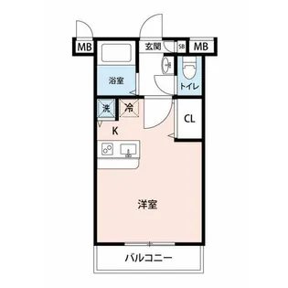 グランヴァン大井町II【2階】の間取り