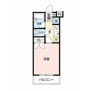 グラントゥルース目黒花房山【2階】の間取り