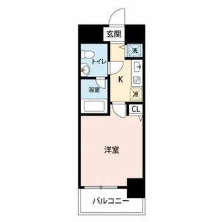 スカイコート都立大学第3【8階】の間取り