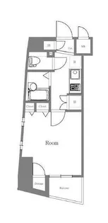 ステージファースト三軒茶屋アジールコートII【3階】の間取り
