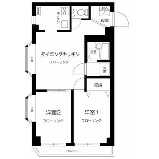 ロングアイランドガーデン【3階】の間取り