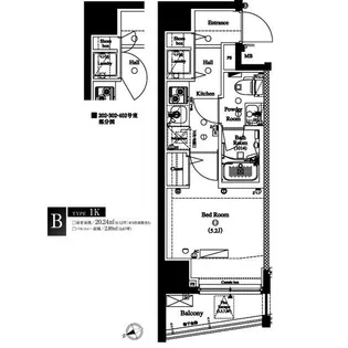 AXAS西五反田【5階】の間取り