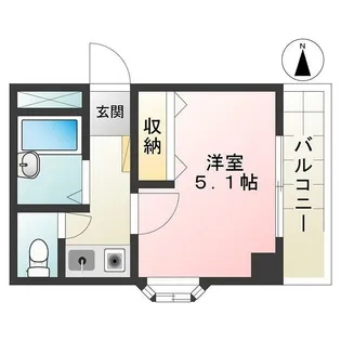 リバーサイド塩沢V【3階】の間取り