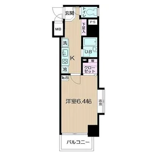 日神パレステージ三軒茶屋第2【3階】の間取り