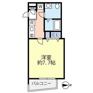 グランヴァン戸越銀座【2階】の間取り