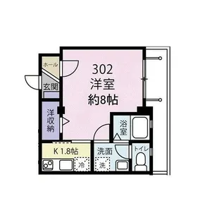 ファーシル.M.A【3階】の間取り