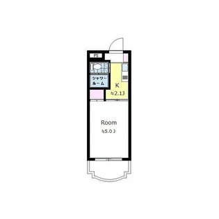 ハイタウン都立大学【3階】の間取り
