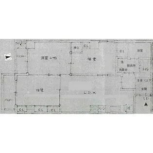 シュロスオータニ綱島【2階】の間取り