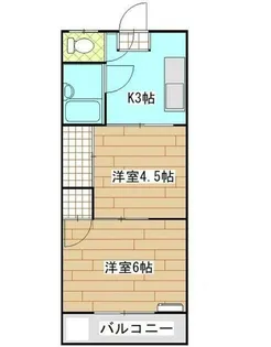 MSコーポラス【1階】の間取り