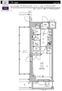 アルテシモアスタ【7階】の間取り