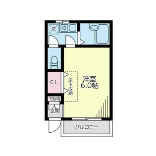 プルミエール壱番館【1階】の間取り