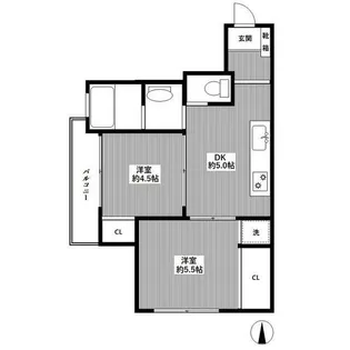 メゾン堀井【3階】の間取り