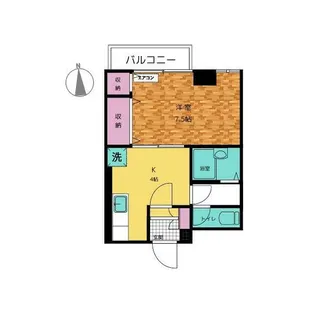 シティハイム・モチダ【2階】の間取り