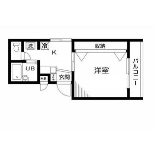 エスペランス中延【2階】の間取り