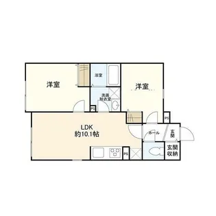 ウェルスクエアイズム世田谷用賀【5階】の間取り