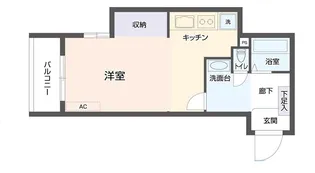 ピボットフラッツ【3階】の間取り
